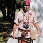 Woodland Indian Reenactor
