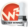 Silver W3 Award Winner